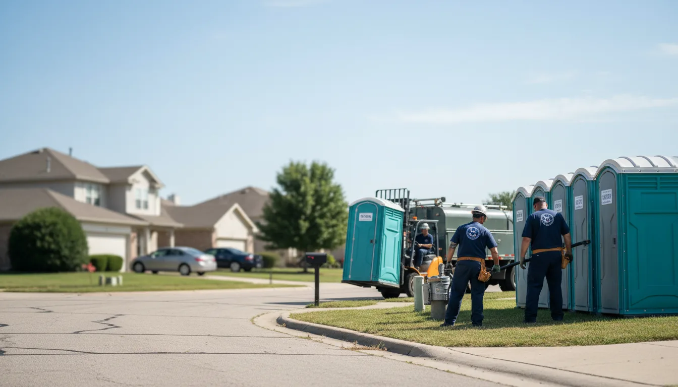 Porta Potty Rental in Poway, CA near me